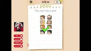 Brain test 5 level 80 Full Guide Walkthrough Solution 