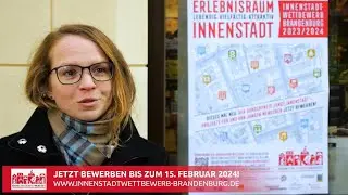 Wie bleiben Innenstädte lebendig? Macht mit beim Innenstadtwettbewerb Brandenburg!!!