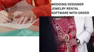 Wedding Designer Jewelry Rental Software with Order Management Rent Invoicing stock manangement app