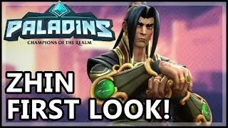 Paladins Zhin Gameplay - Zhin New Flanker Champion OB52 - Paladins Gameplay Zhin OB52