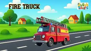 Wheels on the Go! | Fun Transportation Rhyme for Kids | Butu's Tales