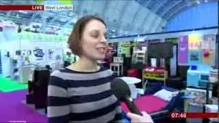 Razor Crazy Cart on BBC Breakfast at Toy Fair 2014 pt3