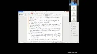 Security policy review