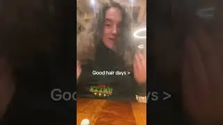 Nothing like fresh clean bouncy curly hair on ya head 😍😍