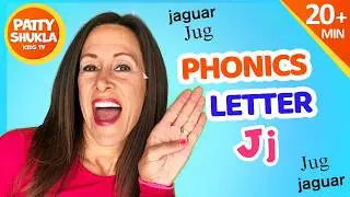 Alphabet Phonics Signing for Babies ASL | LetterJ | Patty Shukla | Learn to Read | Nursery Rhyme