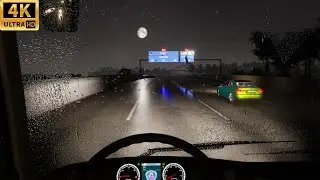 4K UltraHd | Nice-Perpignan-Toulouse-Bordeaux | Fernbus Simulator | Logitech G29