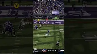 JJ McCarthy misses the target and is intercepted in the endzone by Laiatu Latu #colts #madden #nfl