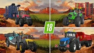 Fs 18 Cultivation Vs Sowing Vs Fertilization ! Farming Simulator 18 Gameplay | Fs18 Timelapse #fs18