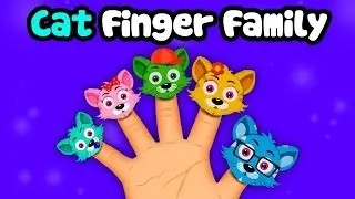 Cat Finger Family | Finger Family Songs for kids | Finger Family