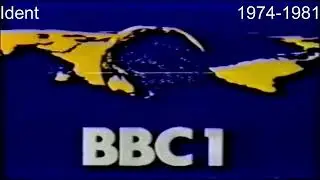 BBC 1 globe continuity 1970&rsquo;s