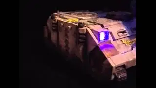 Warhammer Rhino Ultramarines custom light