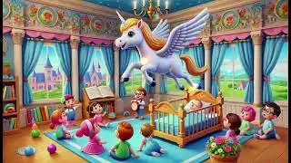 🦄✨ The Flying Pegasus: A Magical Sky Journey 🎶🌟