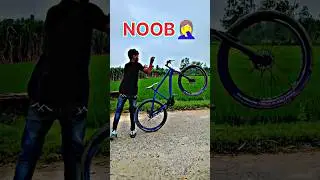 I Tried The Most Viral Cycling Stunts viral video mtb cycle stunt for my