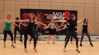 Salsa on heels от Марты Ханны/ Moscow salsa & kizomba festival 2017
