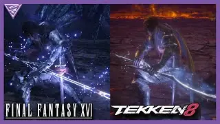 Clive Rosfield in Tekken 8: Comparing His Moves to Final Fantasy XVI!