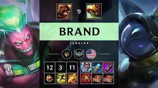 Brand Jungle vs Rammus - NA Challenger Patch 25.13