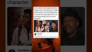 Ernie Hudson, who played Winston Zeddemore in Ghostbusters (1984), auditioned for the animated