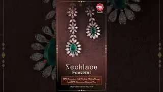 Necklace Festival    #festiveoffers #festival #jewelry #necklace