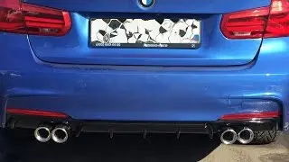 Кастом выхлоп BMW F30 320xi
