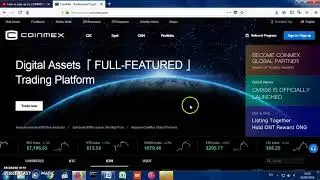 TUTORIAL SIGN UP COINMEX EXCHANGE