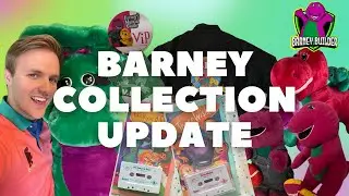 Giant Baby Bop, Barney Crew Jacket, Rare Barney Merch & More I Barney Collection Update