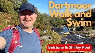 Walking on Dartmoor from Belstone - Belstone Tor and wild swimming at Shilley Pool