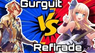 Gurguit Gold Paladin vs Refirade Bermuda // Cardfight!! Vanguard Playtesting // V Premium
