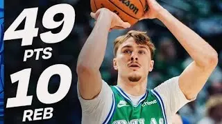 Cooper Flagg 49 points Dallas - Hornets 