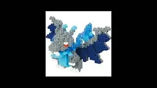 Pokemon Mega Charizard X Nanoblock Constructible Figure