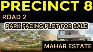 Precinct 8 Plot 302 Yards Park Facing Bahria Town Karachi