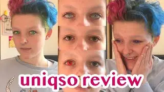 My newest contact lenses | Uniqso Try-on Haul and Review