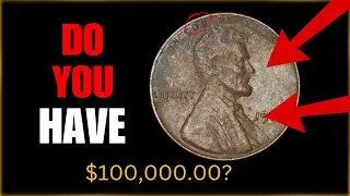 $100,000.0000 American lincoln penny? | Expensive coins #rarepenny #penniestomillions