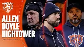 Dennis Allen, Declan Doyle, Richard Hightower on preparing for Rams | Press Conference