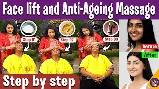 Facial Massage Tips and Techniques - Beautician Vasundhara | Anti Ageing | Glowing Skin