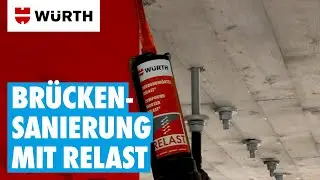 Br&uuml;ckensanierung bei laufendem Verkehr? Mit RELAST&reg; kein Problem.