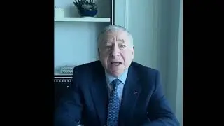 World Habitat Day address by Jean Todt, UN Secretary General&rsquo;s Special Envoy for #RoadSafety.