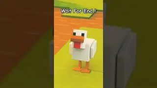 Wait For End ! | Chicken Jockey | #minecraft #meme