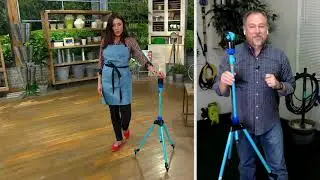 Aqua Joe 360 Degree Tripod Sprinkler and Mister on QVC
