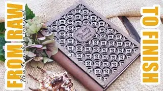 HOW TO MAKE A JOURNAL/NOTEBOOK | LASER CUT TUTORIAL