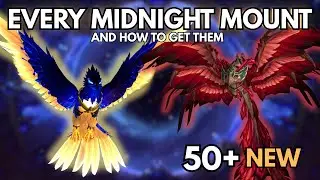 All 50+ New Mounts Coming in Midnight 12.0 & How to Get Them - the Ultimate Midnight Mount Guide
