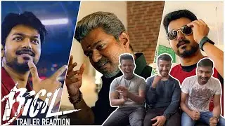 BIGIL Trailer Reaction | Thalapathy Vijay | #PodraVediya