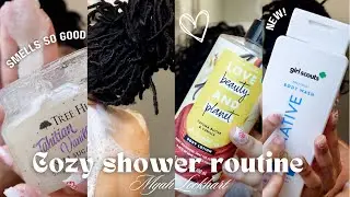 Winter Bliss Shower Routine 2023! Trying NEW Native x Girl Scouts Trefoils Body Wash 2023 ❄️🚿