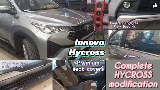 Best accessories for Innova Hycross | Complete fitment @ wholesale prices at Konark Car 📞 9845049211