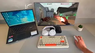 Montei um SETUP com NOTEBOOK BARATO! Vale a pena?