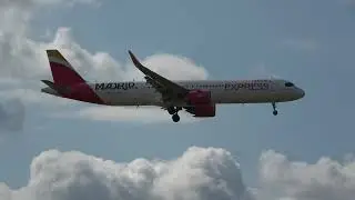 Iberia Express(Madrid Sticker) A321 - 200 Reg.EC - NIF Madrid - BER Flnr IB1801 Flz.2:25h 29.06.2025