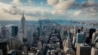 New York City Drone Cinematic Tour | Sky Drone View Video | Explore Tour AI Nyc