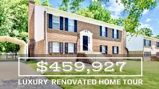 Fort Washington, MD - Affordable Luxury Renovated Home in Caroline Woods - Luxury Home Tour