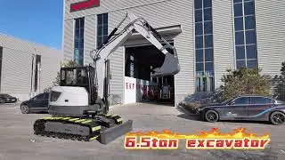 This is Hongli excavator, strong and efficient.