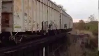 Norfolk Southern monster train on the PEAVINE, Batavia Ohio, T51