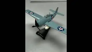 PS5351-2 POSTAGE STAMP F4F WILDCAT 1/87 by Postage Stamp airplanes.